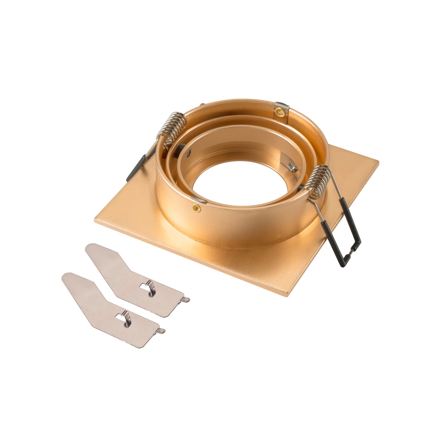NEW TRIA® 75, Deckeneinbauring, L: 9 B: 9 H: 2.6 cm, IP 20, roségold