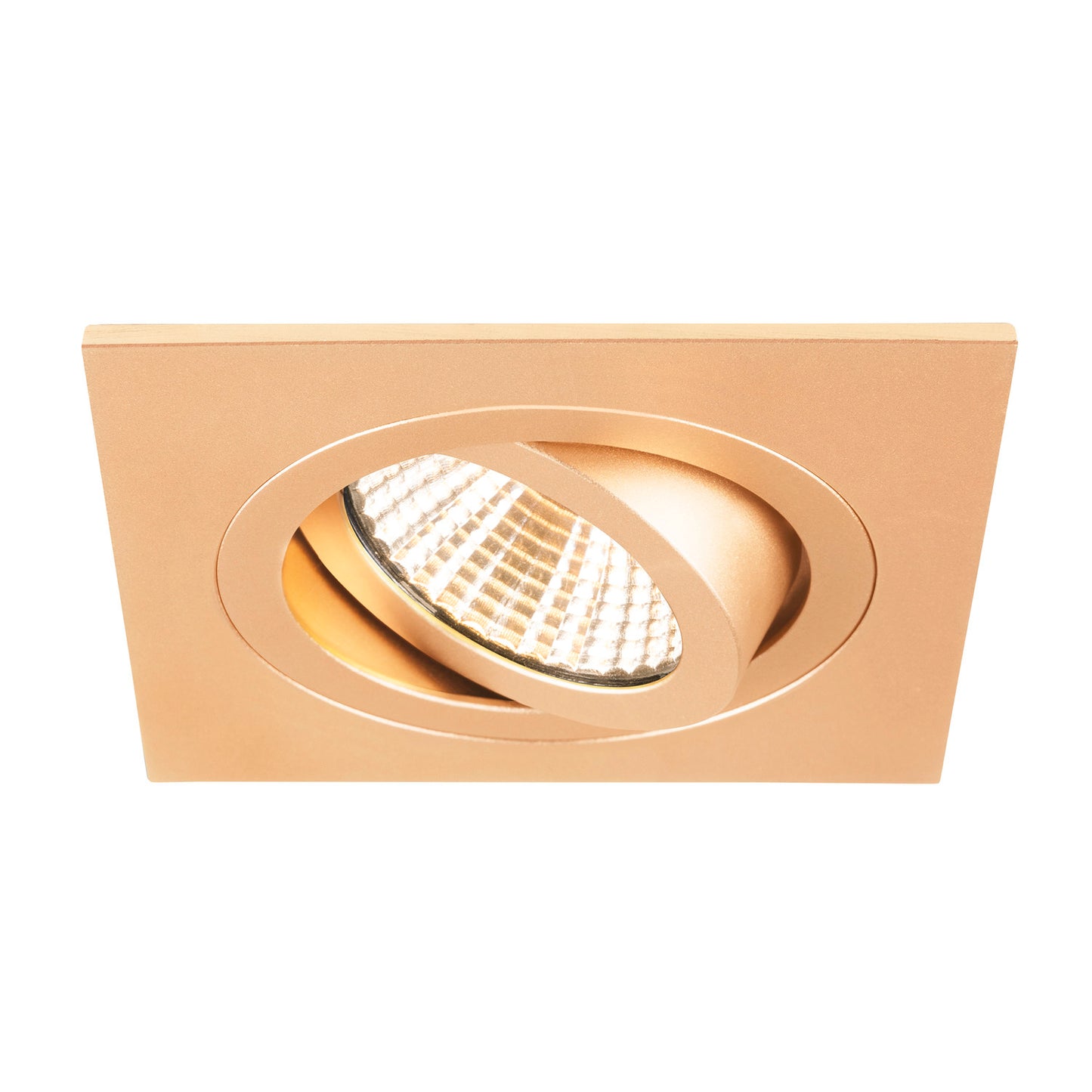 NEW TRIA® 75, Deckeneinbauring, L: 9 B: 9 H: 2.6 cm, IP 20, roségold