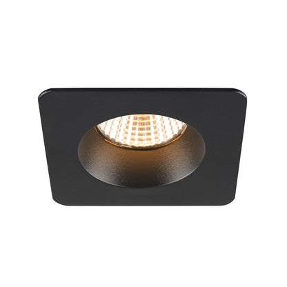 NEW TRIA® 68, Deckeneinbauring, L: 8.2 B: 8.2 H: 3.4 cm, IP 65, schwarz
