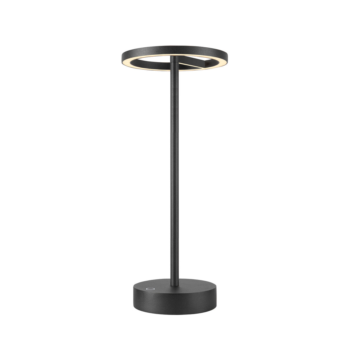 VINOLINA ONE, Tischleuchte, Akku, IP54, 2700 K, TOUCH, schwarz