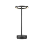 VINOLINA ONE, Tischleuchte, Akku, IP54, 2700 K, TOUCH, schwarz