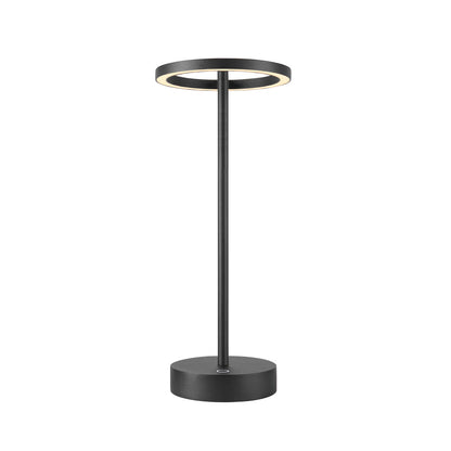 VINOLINA ONE, Tischleuchte, Akku, IP54, 2700 K, TOUCH, schwarz