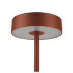 VINOLINA, Tischleuchte, Akku, IP54, 2700/3000 K, TOUCH, rost