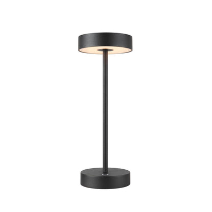 VINOLINA, Tischleuchte, Akku, IP54, 2700/3000 K, TOUCH, schwarz
