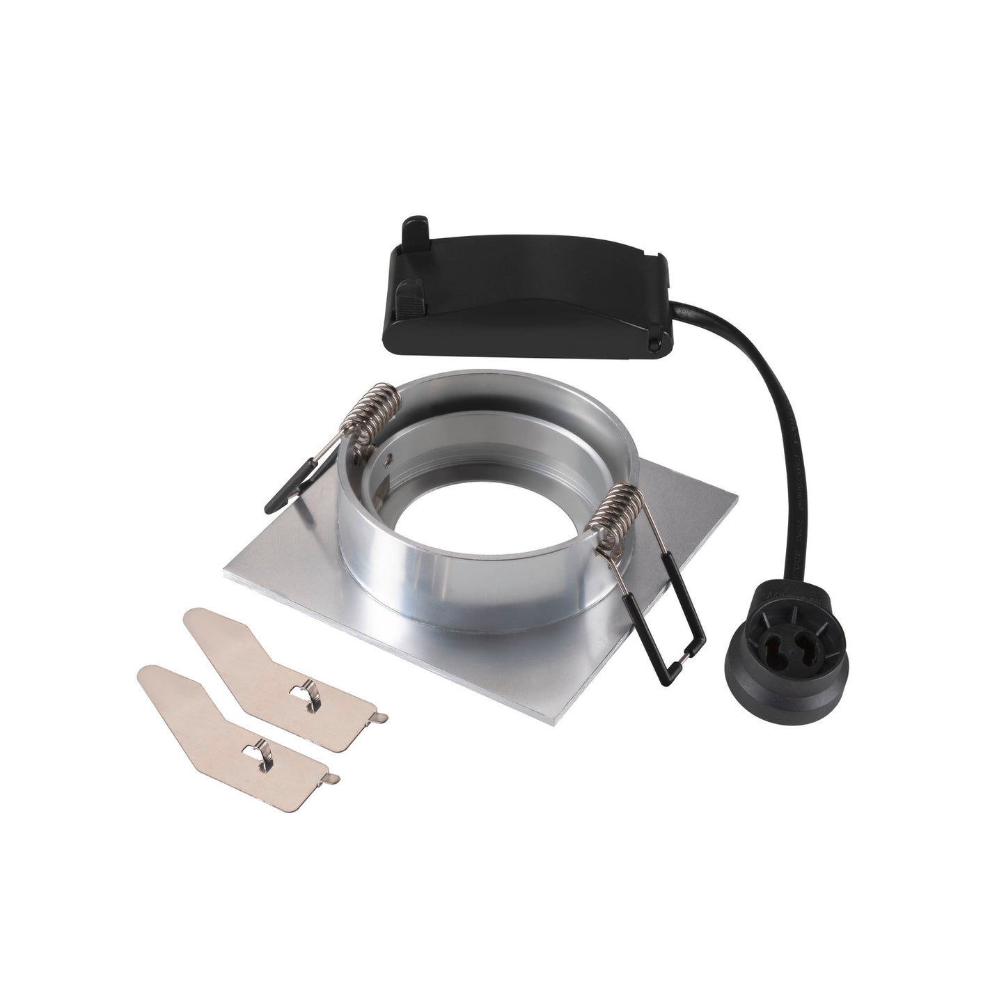 NEW TRIA® 68, Deckeneinbauleuchte, quadratisch, max. 10 W GU10, aluminium