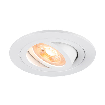 NEW TRIA® 75, Deckeneinbauleuchte, rund, max. 10 W GU10, weiß