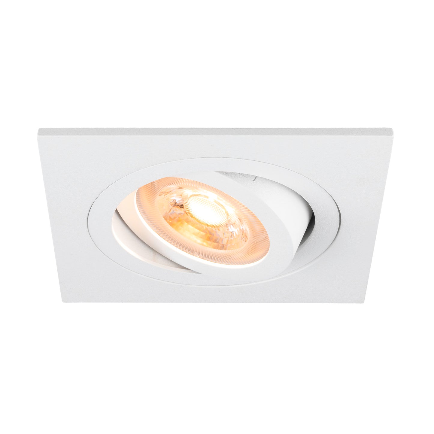 NEW TRIA® 75, Deckeneinbauleuchte, quadratisch, max. 10 W GU10, weiß