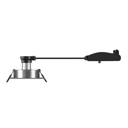 NEW TRIA® 75, Deckeneinbauleuchte, quadratisch, max. 10 W GU10, aluminium