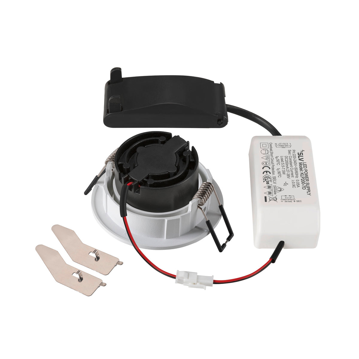 NEW TRIA® 68, Deckeneinbauleuchte, 3000 K, 60°, IP 20, rund, weiß