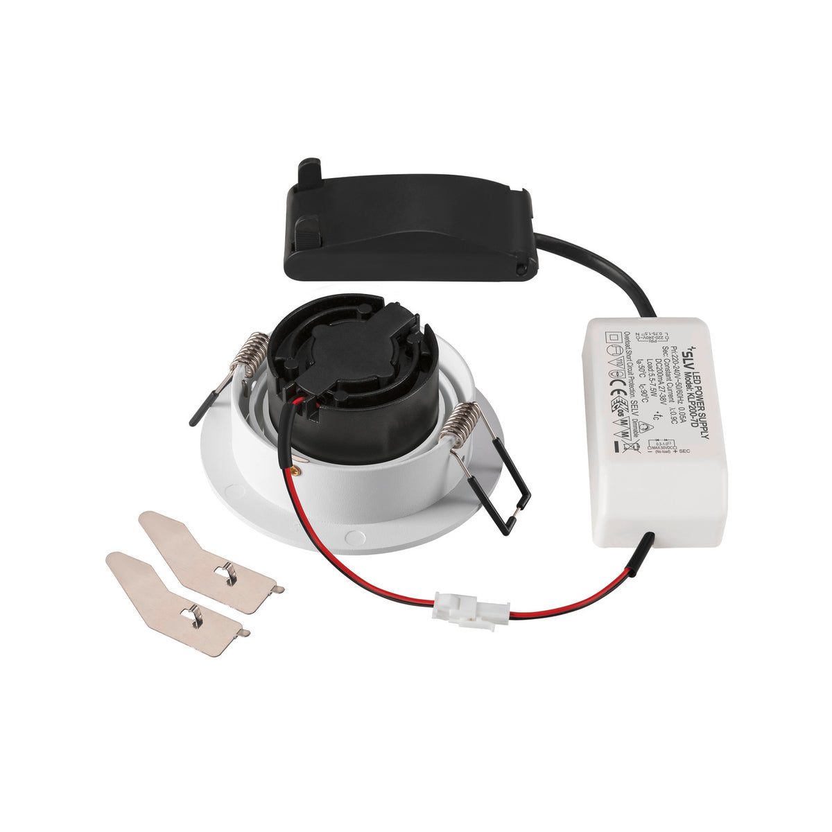 NEW TRIA® 75, Deckeneinbauleuchte, 2700 K, 38°, IP 20, rund, weiß