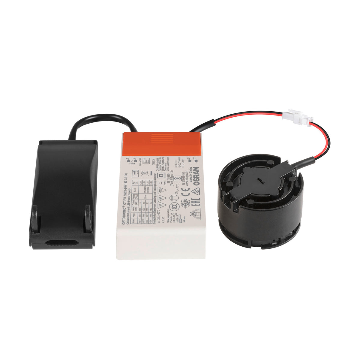 NEW TRIA® UNIVERSAL, LED-Modul, 2500/3000/4000 K, 60°, PHASE, schwarz