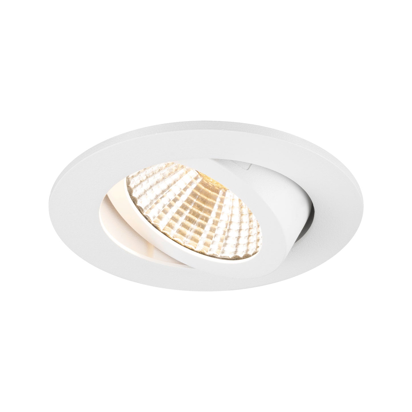 NEW TRIA® UNIVERSAL 68, Deckeneinbauleuchte, 2500/3000/4000 K, 38°, IP 20, rund, weiß
