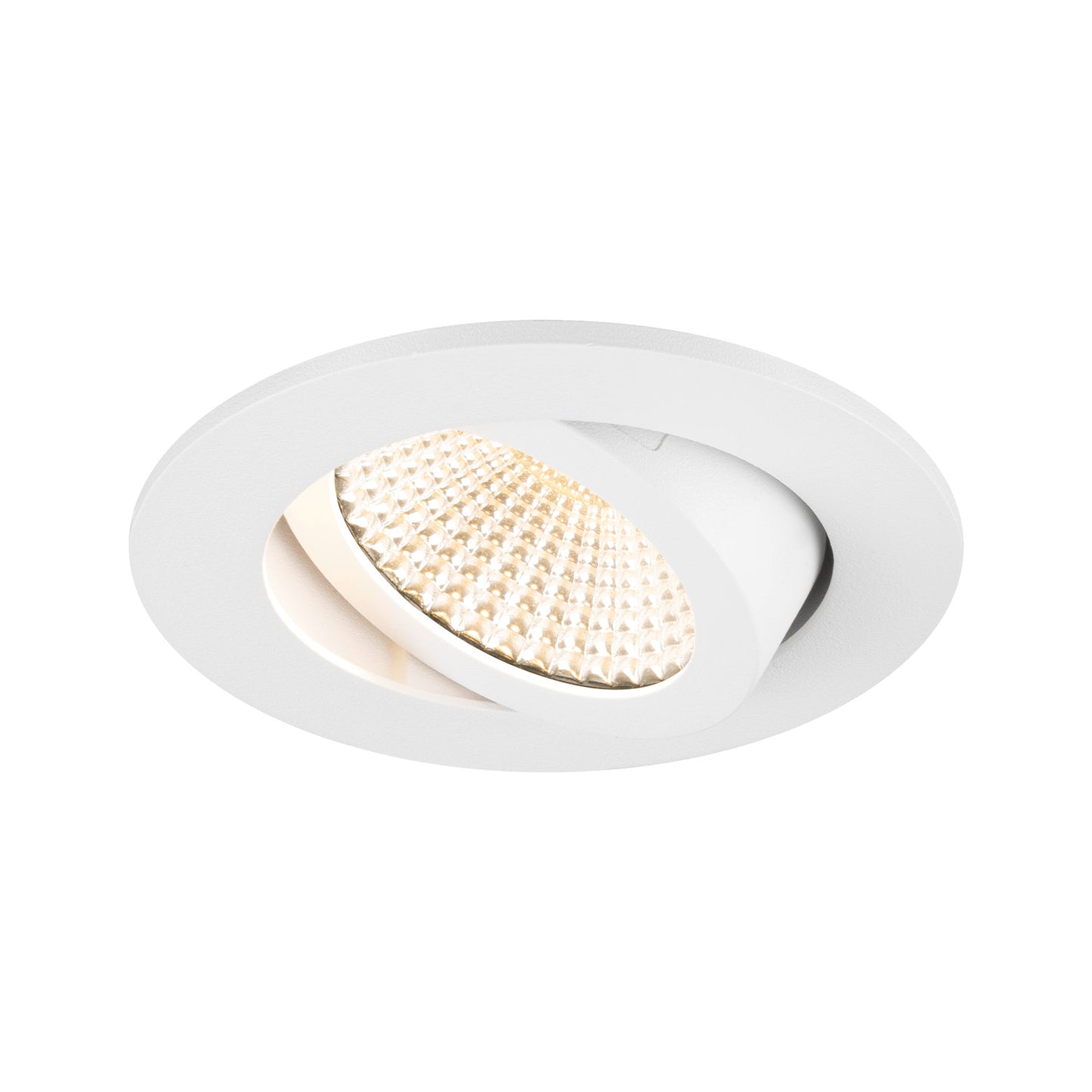 NEW TRIA® UNIVERSAL 68, Deckeneinbauleuchte, 2500/3000/4000 K, 60°, IP 20, rund, weiß