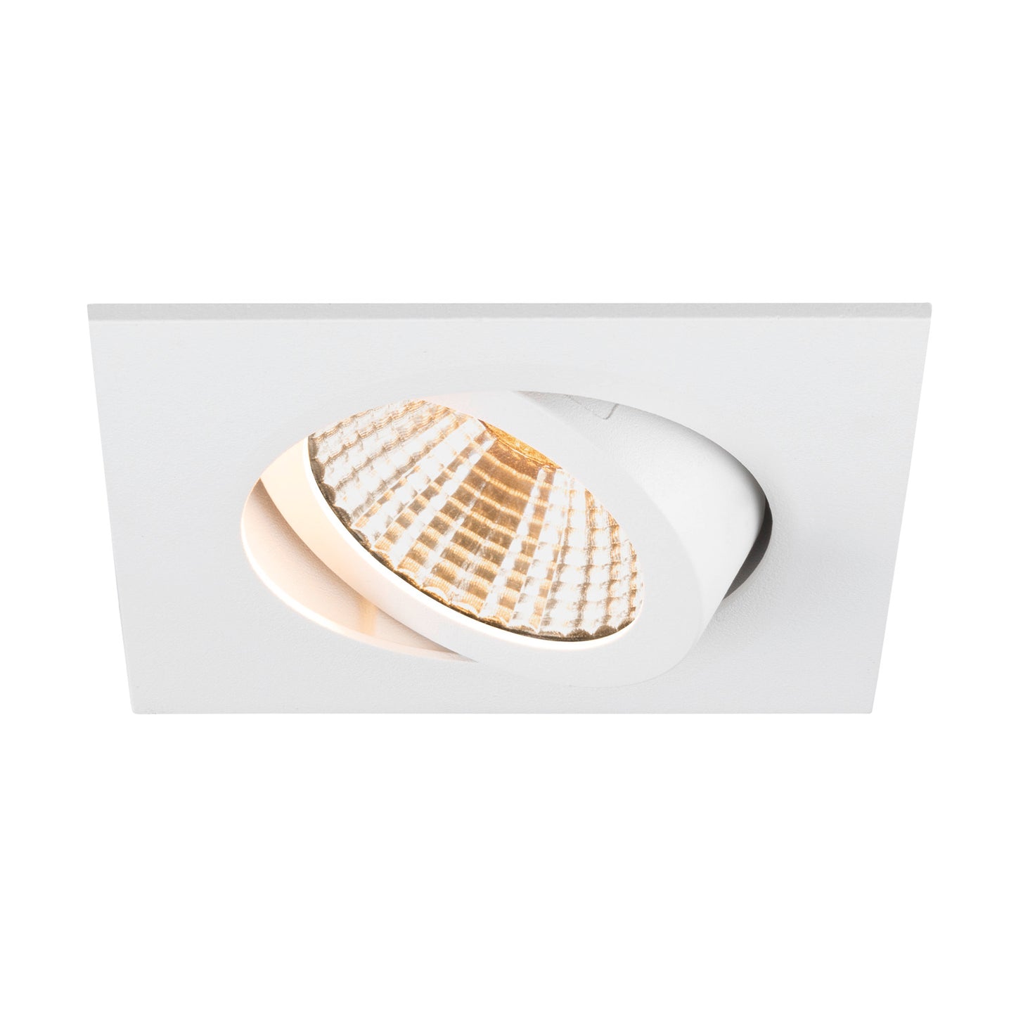 NEW TRIA® UNIVERSAL 68, Deckeneinbauleuchte, 2500/3000/4000 K, 38°, IP 20, quadratisch, weiß