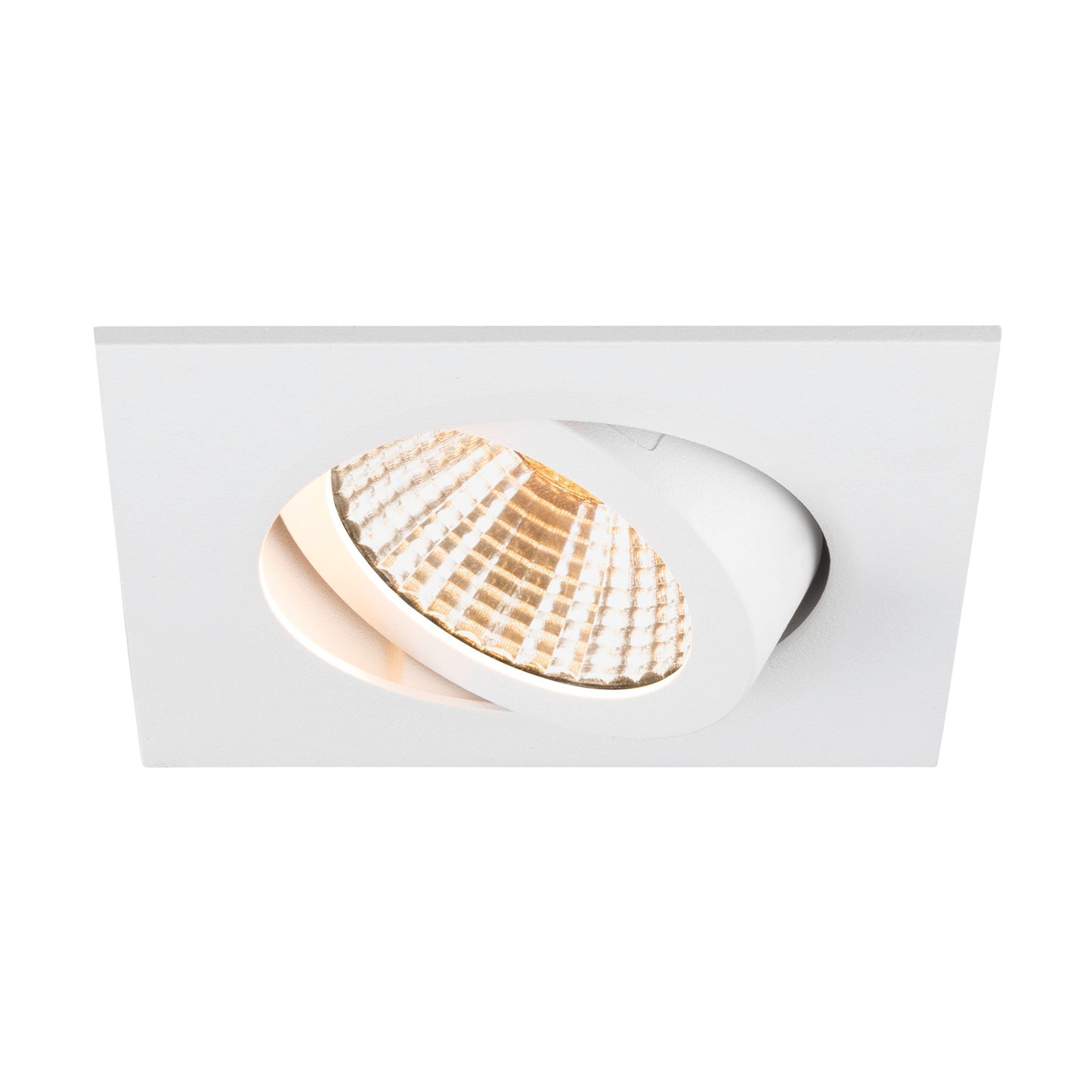 NEW TRIA® UNIVERSAL 68, Deckeneinbauleuchte, 2500/3000/4000 K, 38°, IP 20, quadratisch, weiß