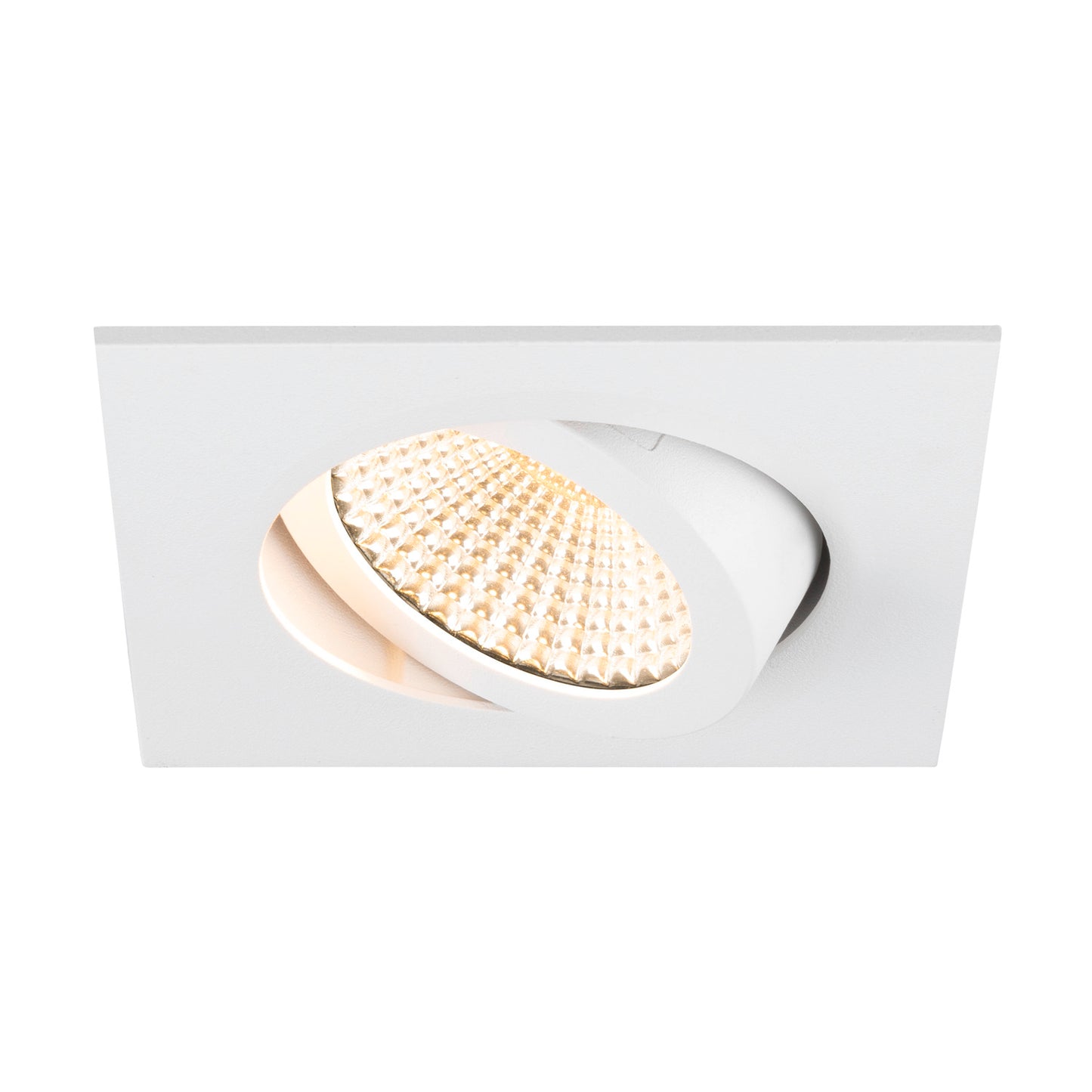 NEW TRIA® UNIVERSAL 68, Deckeneinbauleuchte, 2500/3000/4000 K, 60°, IP 20, quadratisch, weiß