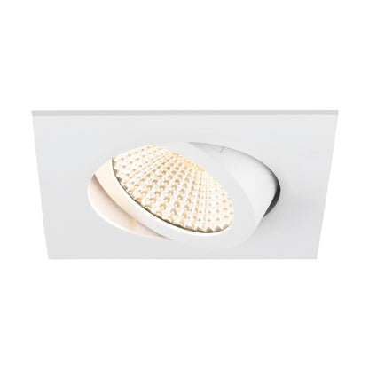 NEW TRIA® UNIVERSAL 68, Deckeneinbauleuchte, 2500/3000/4000 K, 60°, IP 20, quadratisch, weiß