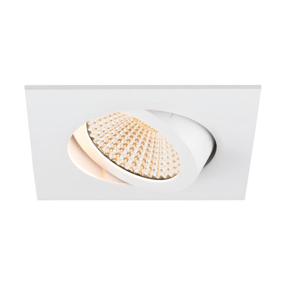 NEW TRIA® UNIVERSAL 68, Deckeneinbauleuchte, 2500/3000/4000 K, 60°, IP 20, quadratisch, weiß