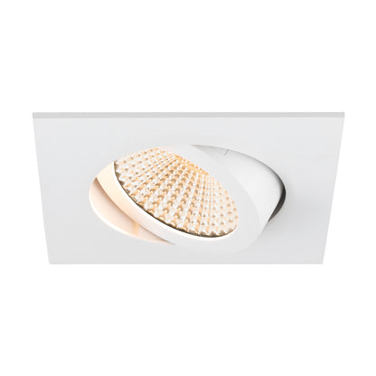 NEW TRIA® UNIVERSAL 68, Deckeneinbauleuchte, 2500/3000/4000 K, 60°, IP 20, quadratisch, weiß
