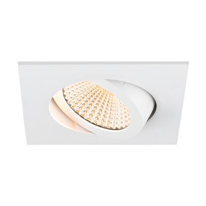 NEW TRIA® UNIVERSAL 68, Deckeneinbauleuchte, 2500/3000/4000 K, 60°, IP 20, quadratisch, weiß