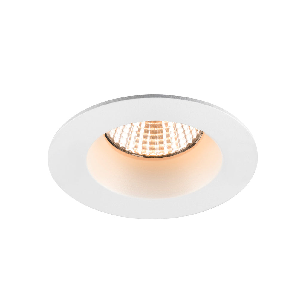 NEW TRIA® UNIVERSAL 68, Deckeneinbauleuchte, 2500/3000/4000 K, 38°, IP 20 / IP 65, rund, weiß