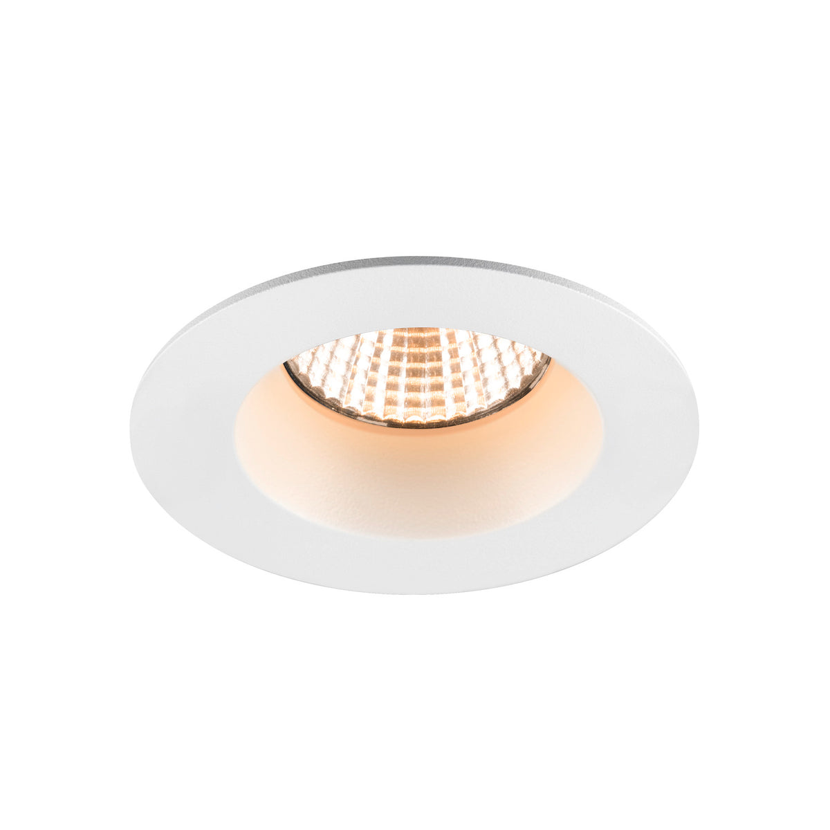 NEW TRIA® UNIVERSAL 68, Deckeneinbauleuchte, 2500/3000/4000 K, 38°, IP 20 / IP 65, rund, weiß