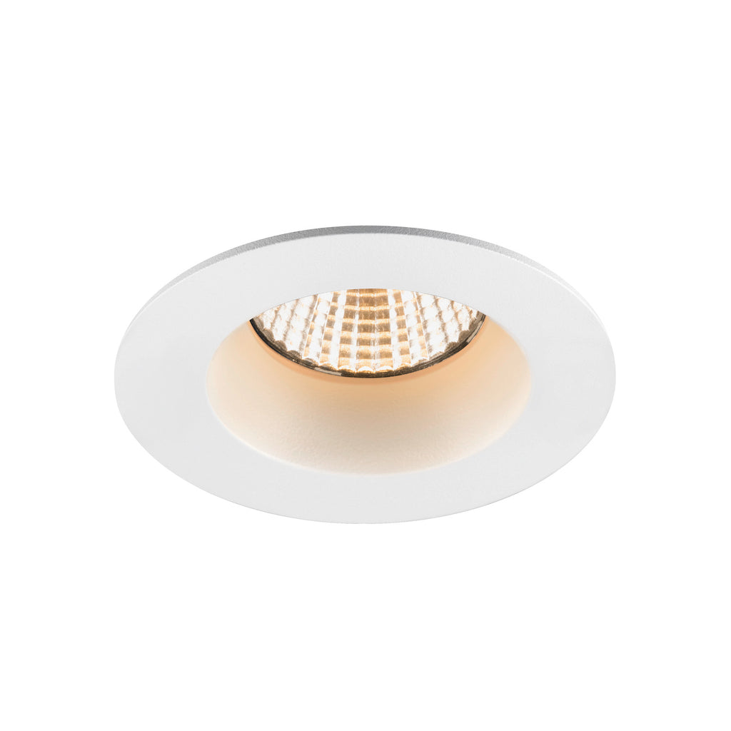 NEW TRIA® UNIVERSAL 68, Deckeneinbauleuchte, 2500/3000/4000 K, 38°, IP 20 / IP 65, rund, weiß