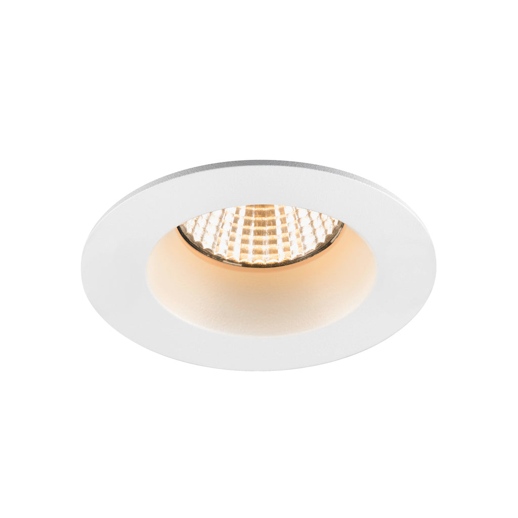 NEW TRIA® UNIVERSAL 68, Deckeneinbauleuchte, 2500/3000/4000 K, 38°, IP 20 / IP 65, rund, weiß
