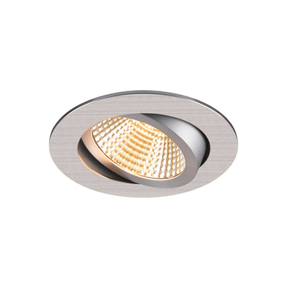 NEW TRIA® 95, Deckeneinbauring, D: 11 H: 2.6 cm, IP 20, aluminium