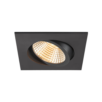 NEW TRIA® 95, Deckeneinbauring, L: 11 B: 11 H: 2.6 cm, IP 20, schwarz