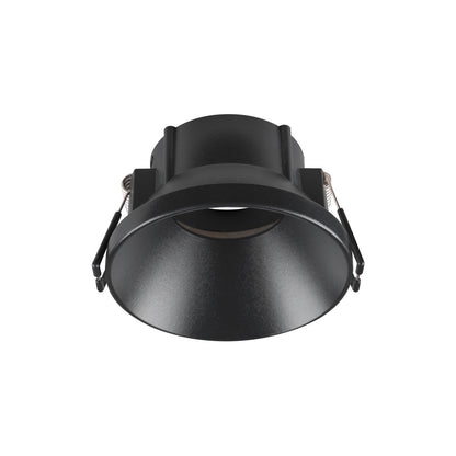 NEW TRIA® 75, Deckeneinbauring, vertieft, Aufsatz, D: 8.2 H: 4.9 cm, IP 20, schwarz