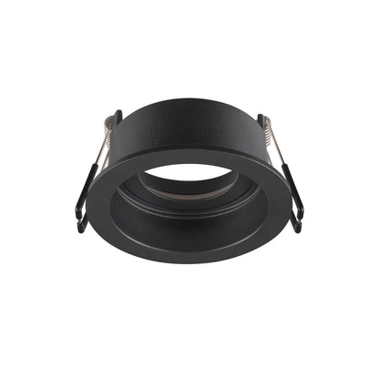 NEW TRIA® 68, Deckeneinbauring, vertieft, D: 8.2 H: 4.4 cm, IP 20, schwarz