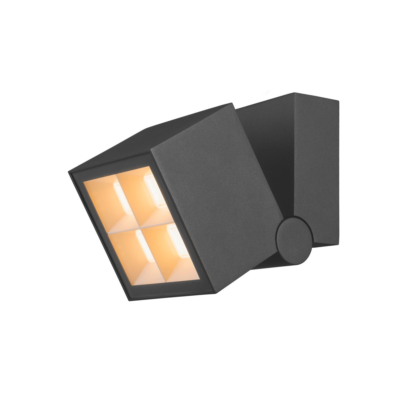 S-CUBE, Wand- und Deckenaufbauleuchte, 2700/3000 K, 15 W, PHASE, 80°, anthrazit