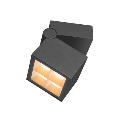 S-CUBE, Wand- und Deckenaufbauleuchte, 2700/3000 K, 15 W, PHASE, 80°, anthrazit