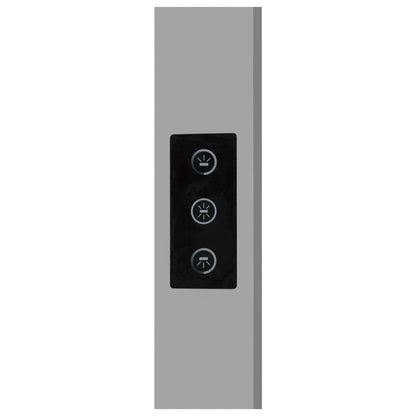 WORKLIGHT PRO, Stehleuchte, 150 W, 4000 K, Touch, grau