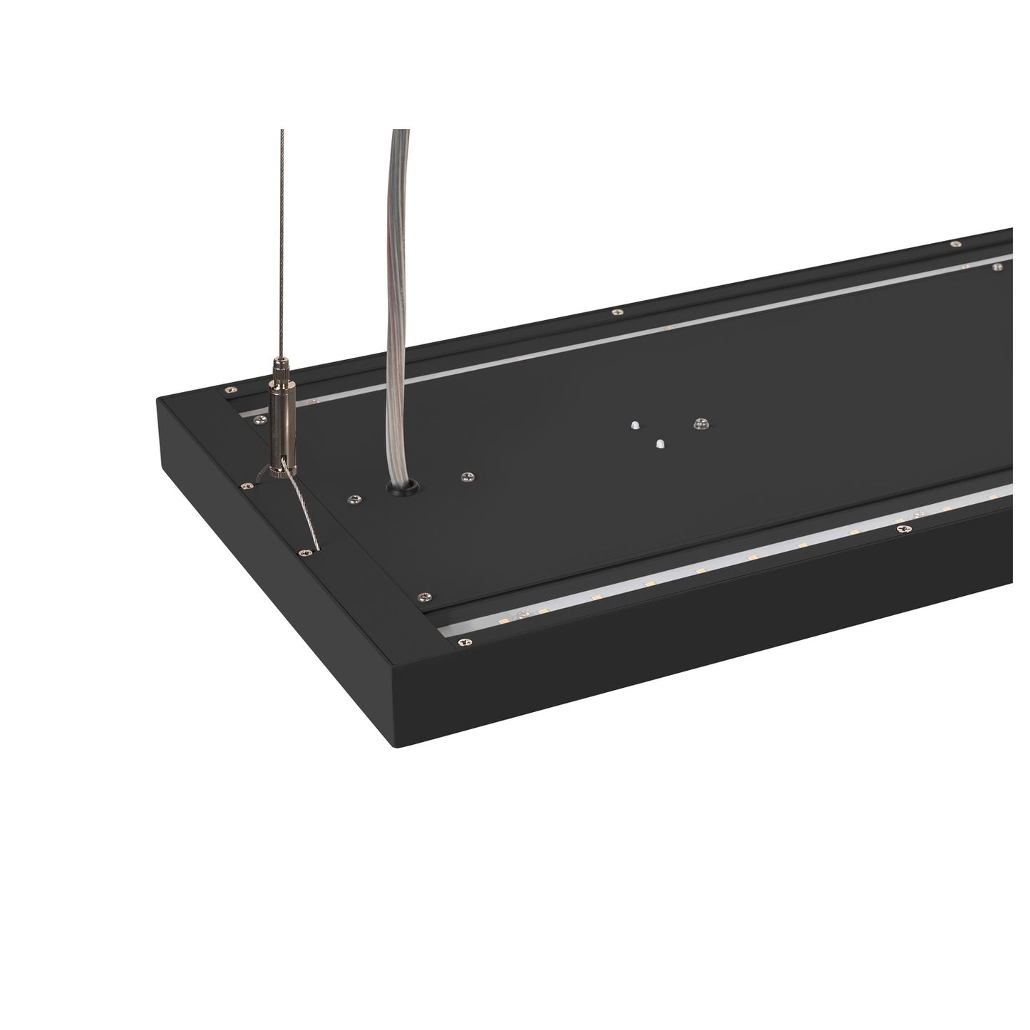 WORKLIGHT PRO 120, Pendelleuchte, 120 cm, 4000 K, DALI, Touch, schwarz