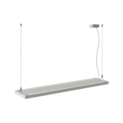 WORKLIGHT PRO 120, Pendelleuchte, 120 cm, 4000 K, DALI, Touch, grau
