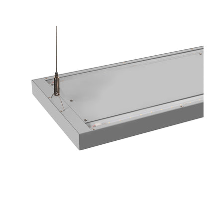 WORKLIGHT PRO 120, Pendelleuchte, 120 cm, 4000 K, DALI, Touch, grau