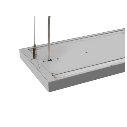 WORKLIGHT PRO 120, Pendelleuchte, 120 cm, 4000 K, DALI, Touch, grau