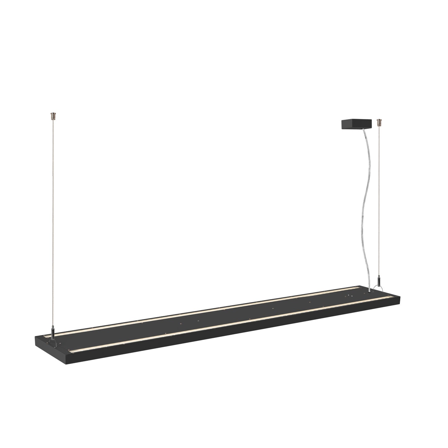 WORKLIGHT PRO 150, Pendelleuchte, 150 cm, 4000 K, DALI, Touch, schwarz