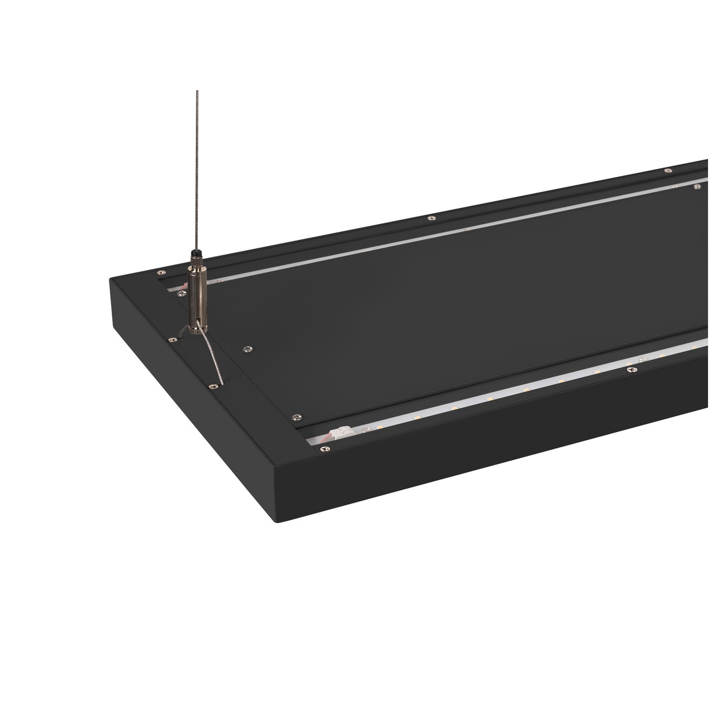 WORKLIGHT PRO 150, Pendelleuchte, 150 cm, 4000 K, DALI, Touch, schwarz