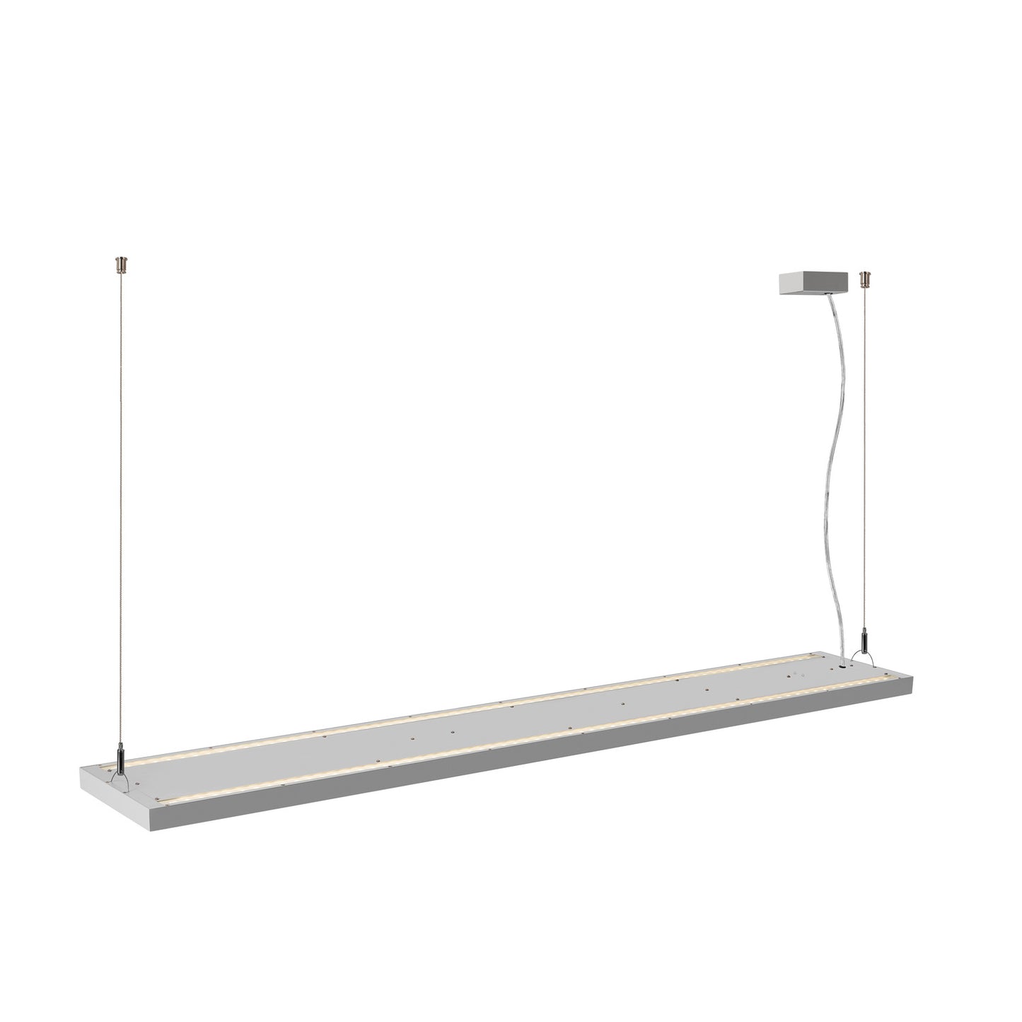 WORKLIGHT PRO 150, Pendelleuchte, 150 cm, 4000 K, DALI, Touch, grau