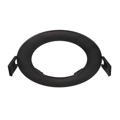 DOWNLIGHT V 100, flache Abdeckung schwarz
