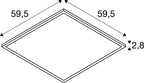 PANEL V DALI 600, 34 W 830/840 UGR