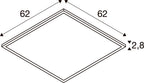 PANEL V DALI 625, 34 W 830/840 UGR