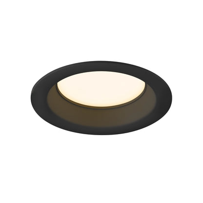 DOWNLIGHT V 100, leicht versenkte Abdeckung schwarz