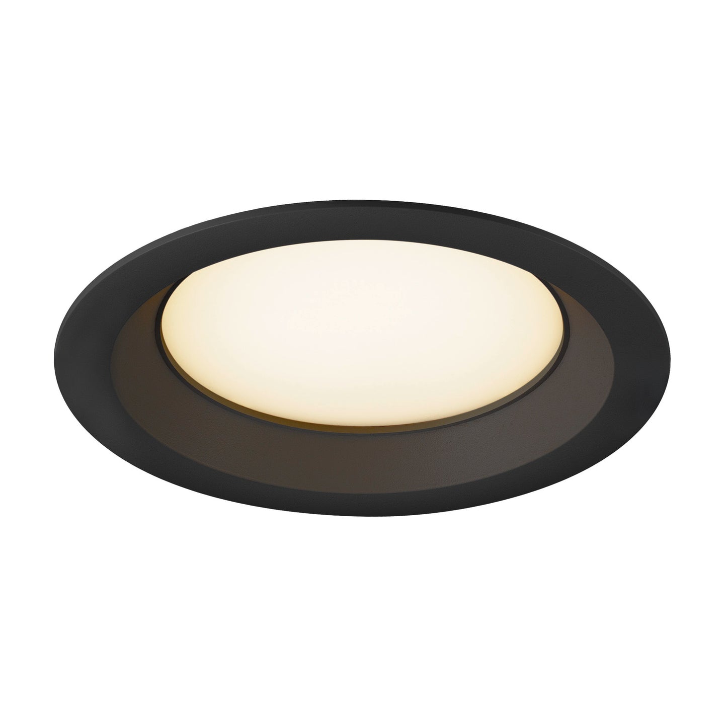 DOWNLIGHT V 150, leicht versenkte Abdeckung schwarz