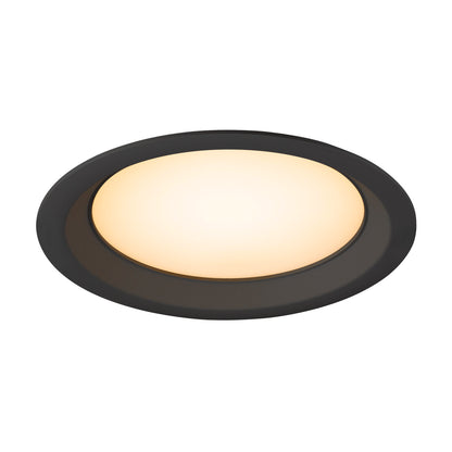 DOWNLIGHT V 200, leicht versenkte Abdeckung schwarz