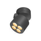 R-CUBE, Wand- und Deckenaufbauleuchte, 2700/3000 K, 15 W, PHASE, 70°, anthrazit