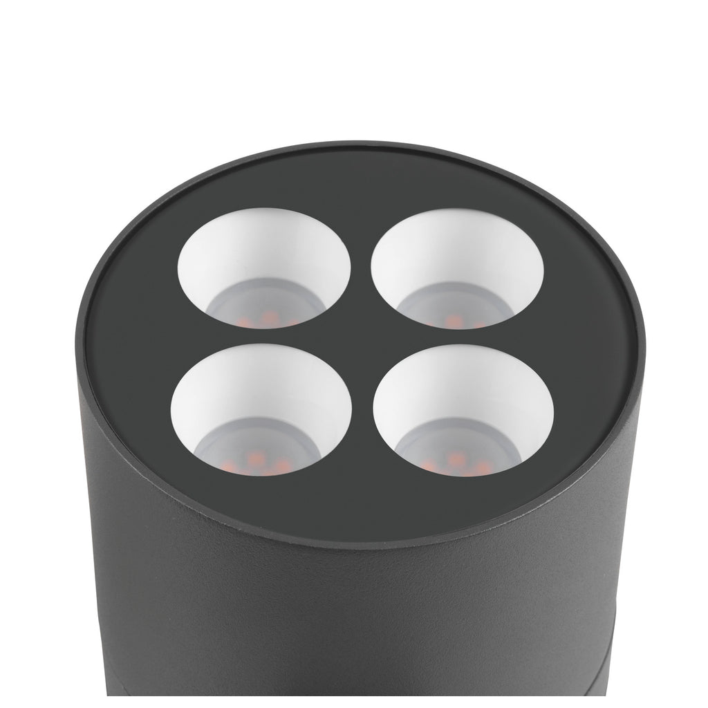 R-CUBE, Wand- und Deckenaufbauleuchte, 2700/3000 K, 15 W, PHASE, 70°, anthrazit